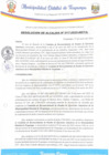 Vista preliminar de documento Resolución de Alcaldía N.° 017 - 2025 - MDT - A