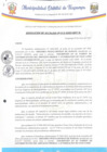 Vista preliminar de documento Resolución de Alcaldía N.° 019 - 2025 - MDT - A