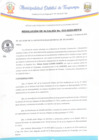 Vista preliminar de documento Resolución de Alcaldía N.° 033 - 2025 - MDT - A