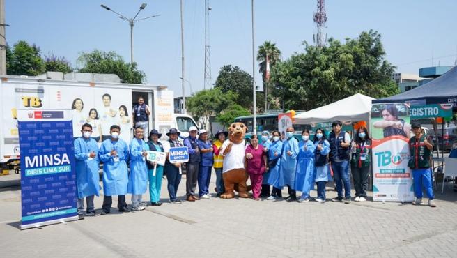 El Minsa y las Diris de Lima Metropolitana refuerzan la lucha contra la tuberculosis con actividades en toda la ciudad