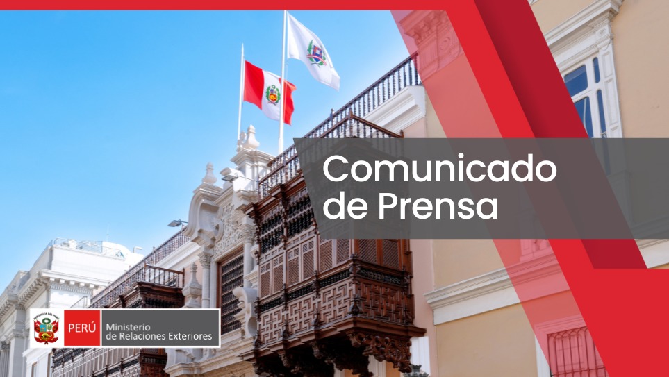 Comunicado de Prensa Perú Venezuela