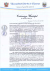 Vista preliminar de documento Ordenanza Municipal N.° 004 - 2023 - MDT