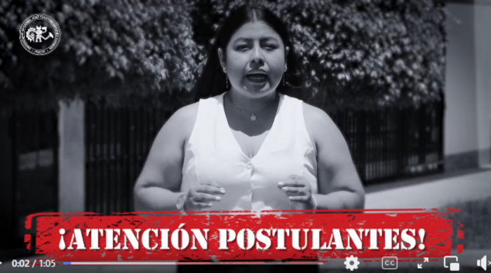 Video Institucional: Mantente alerta y verifica siempre nuestros canales oficiales