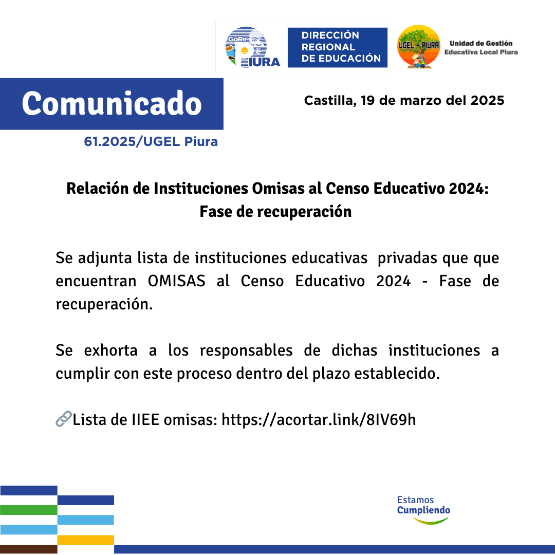 Comunicado