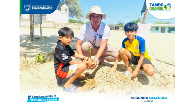 comuna impulsa reforestación en c.p santa ana para un futuro sostenible