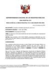 Vista preliminar de documento Resolución de la Unidad Registral N.° 104-2025-SUNARP/ZRIX/UREG