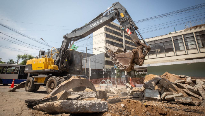 Trabajos reiniciados: Nuevas pistas y veredas