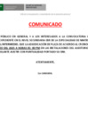 Vista preliminar de documento COMUNICADO ATEMATICA, FISICA Y EBA INICIAL INTERMEDIO.
