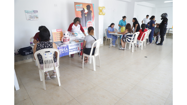 Diversos vecinos recibieron atención en medicina general, vacunas, planificación familiar y otros servicios esenciales. 
Seguiremos organizando más campañas para que todos nuestros vecinos accedan a una atención de calidad cerca de sus hogares.