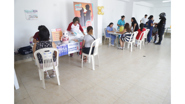 Diversos vecinos recibieron atención en medicina general, vacunas, planificación familiar y otros servicios esenciales. 
Seguiremos organizando más campañas para que todos nuestros vecinos accedan a una atención de calidad cerca de sus hogares.