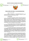 Vista preliminar de documento Resolución Jefatural Nº 0058-2025-INIA