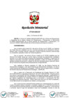 Vista preliminar de documento Plan Estrategico Sectorial Multianual (PESEM) 2022-2026 del Sector Interior