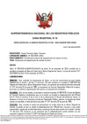 Vista preliminar de documento Resolución de la Unidad Registral N° 032-2025-SUNARP/ZRIX/UREG