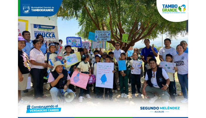 Alcalde segundo meléndez compartió pasantía con niños por el día mundial del agua