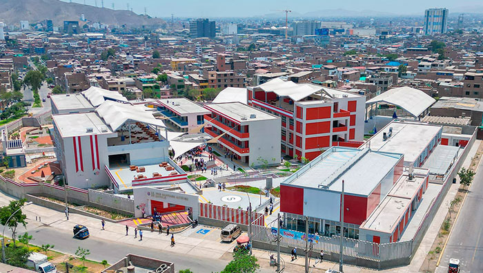 Nueva Escuela Bicentenario 3048 Santiago Antúnez de Mayolo impulsará la formación académica y emprendedora de los niños y jóvenes.