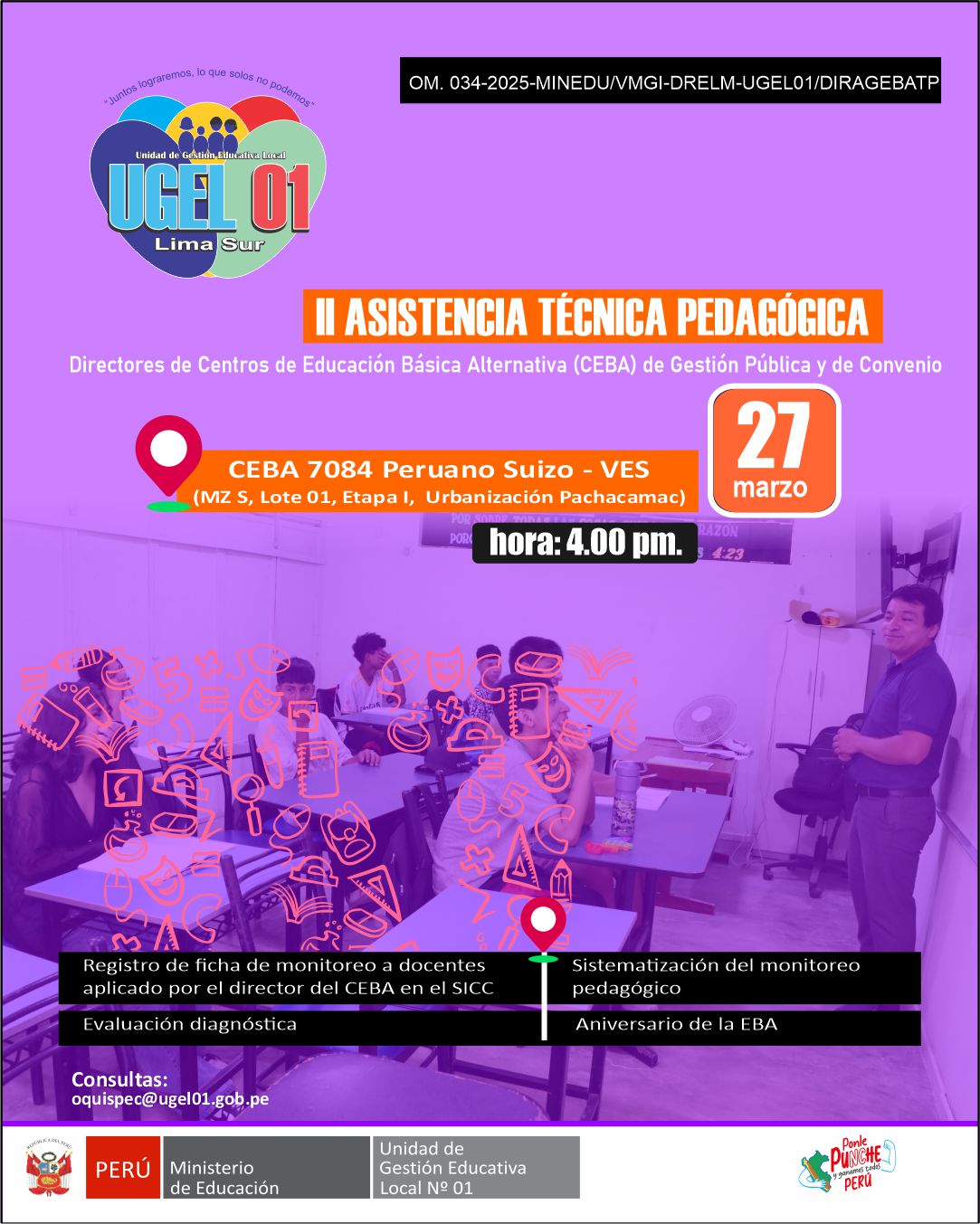 II asistencia técnica Pedagógica