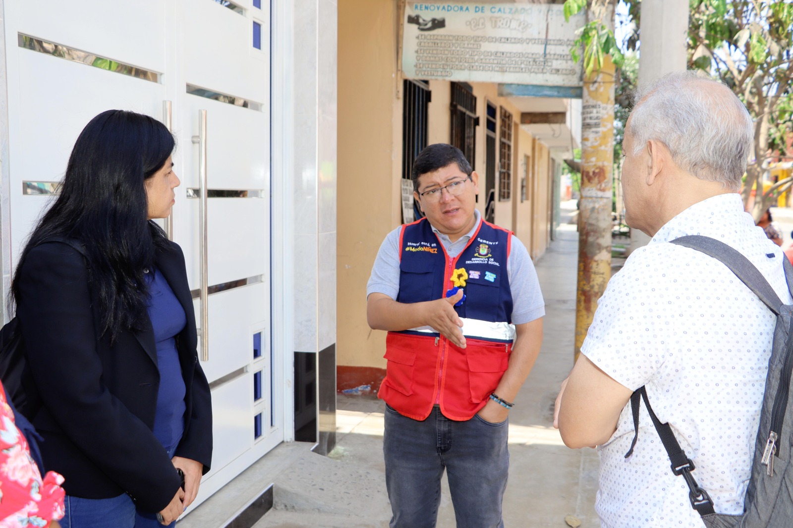 Funcionarios del Ministerio de la Mujer y Poblaciones Vulnerables visitan instalaciones de la futura Unidad de Protección Especial en Huaral