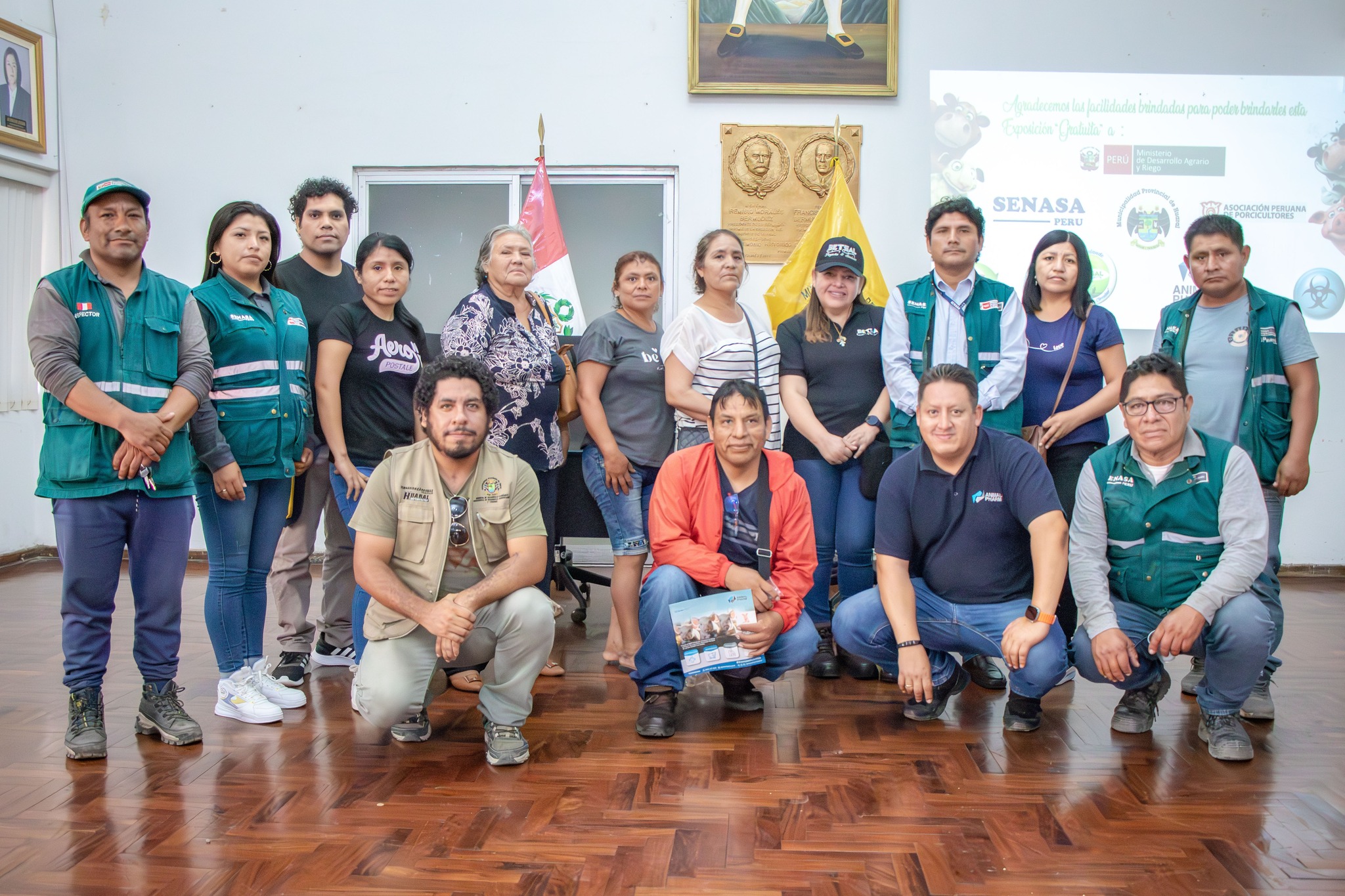 LA Municipalidad Provincial de Huaral y SENASA organizan jornada de capacitación sobre Sanidad y Sostenibilidad en producción porcina