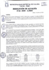 Vista preliminar de documento Resolución de Alcaldía N°022-2025-A/ MDC