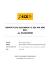 Vista preliminar de documento Reporte de Seguimiento del POI - 2024