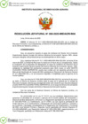 Vista preliminar de documento Resolución Jefatural Nº 0060-2025-INIA