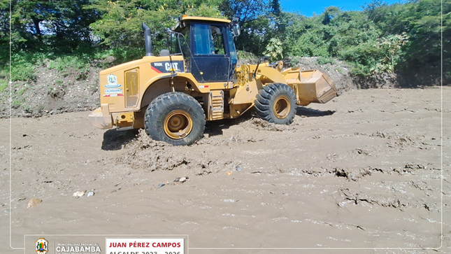 Atención inmediata ante emergencia en el río HUACHICONDAY