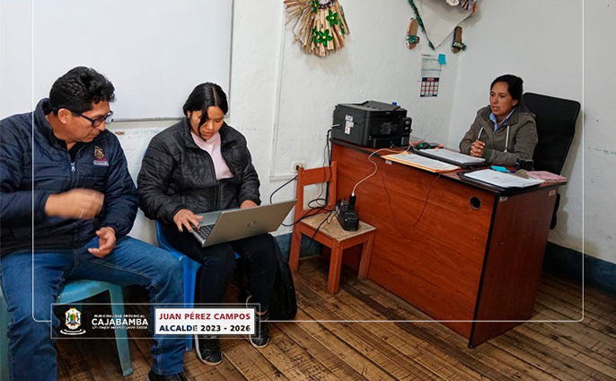 Supervisión ambiental en Cachachi, Sitacocha y Condebamba