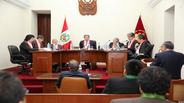 Pleno del TC en Arequipa dejó al voto ocho procesos constitucionales