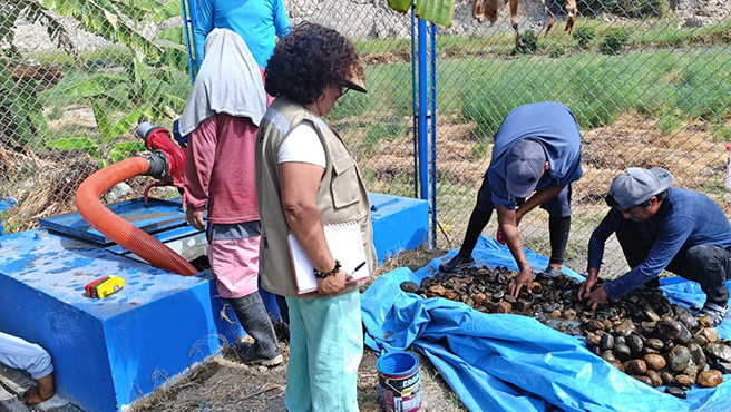 Municipalidad realizó campaña de limpieza y desinfección del sistema de agua potable de las jass en el valle Huarmey