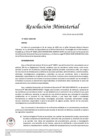 Vista preliminar de documento RM N° 00321-2025-DE (Aprobar el otorgamiento del beneficio de defensa legal en favor del Sr. Febrero Cabrejos)