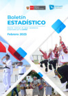 Vista preliminar de documento Boletín Estadístico - Febrero 2025