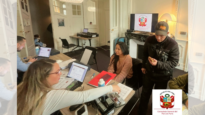 Comunidad peruana residente en la región francesa de la Occitania recibe atención consular