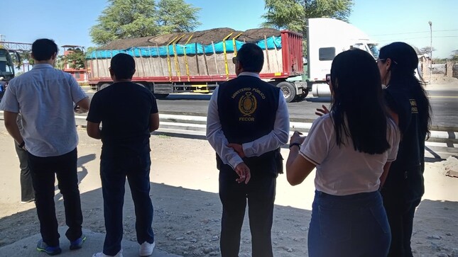 Feccor Piura participa en operativo de fiscalización migratoria en la Panamericana Norte.