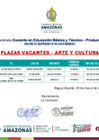 Vista preliminar de documento PLAZAS VACANTES-ARTE-Y-CULTURA