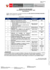 Vista preliminar de documento Cronograma CAS N° 07- 2025 2DA CONVOCATORIA