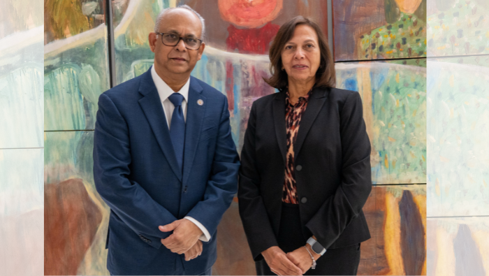Embajadora Ana María Sánchez impulsa su candidatura en Washington D.C. y se reúne con el secretario general electo de la OEA 2