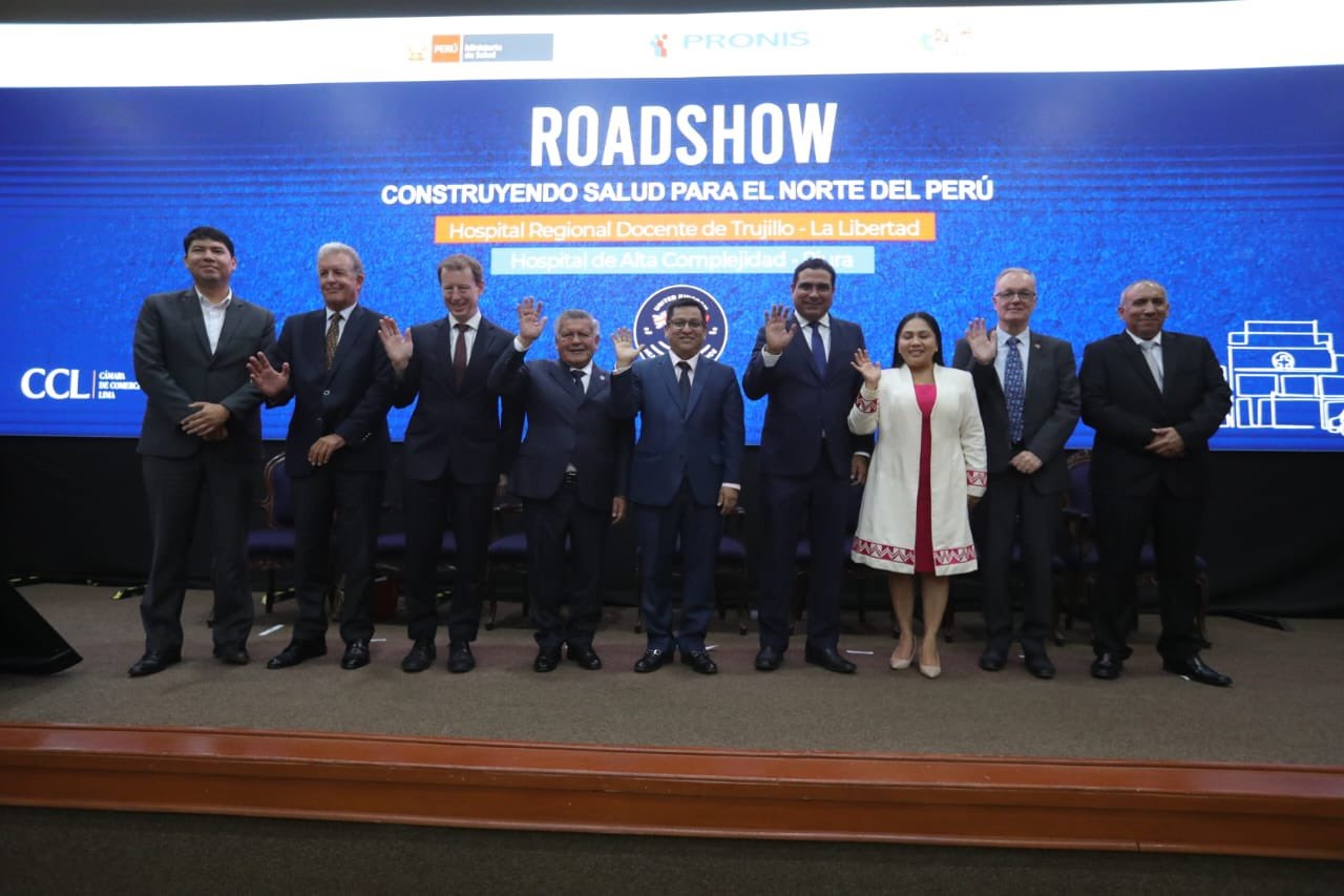 Gobernador participa en Roadshow de megaobra del Hospital de Alta Complejidad de Piura ante empresas nacionales y extranjeras