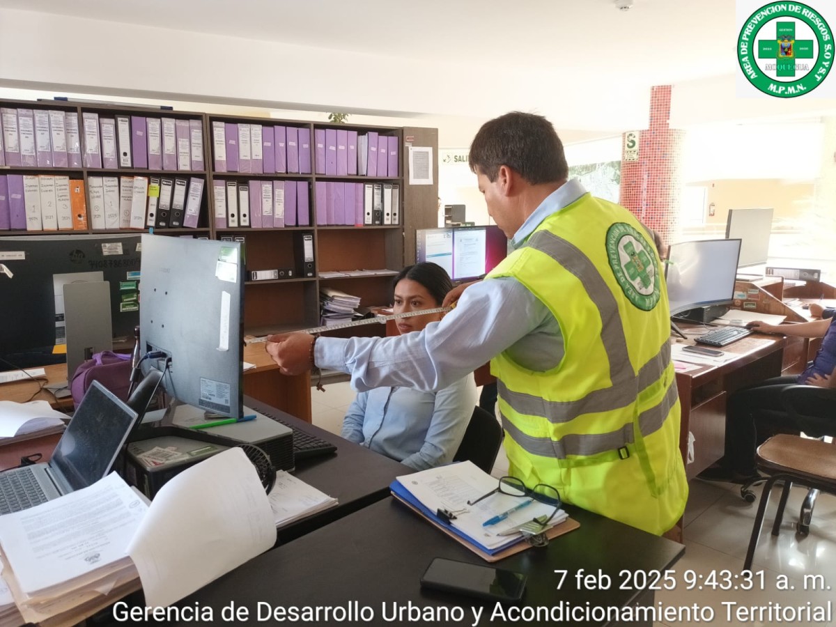 La Municipalidad Provincial Mariscal Nieto, a través de su Gerencia de Infraestructura y el Área de Prevención de Riesgos, Salud Ocupacional y Seguridad en el Trabajo, viene ejecutando acciones concretas para garantizar el bienestar de sus trabajadores.