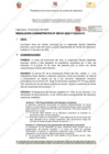 Vista preliminar de documento Resolución Administrativa