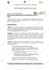 Vista preliminar de documento Resolución Administrativa