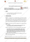 Vista preliminar de documento Resolución Administrativa