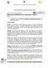 Vista preliminar de documento Resolución Administrativa