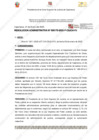 Vista preliminar de documento Resolución Administrativa