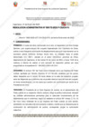 Vista preliminar de documento Resolución Administrativa