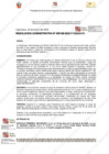 Vista preliminar de documento Resolución Administrativa