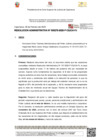 Vista preliminar de documento Resolución Administrativa