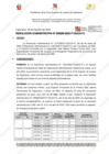Vista preliminar de documento Resolución Administrativa