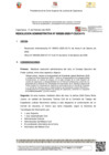 Vista preliminar de documento Resolución Administrativa