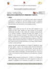 Vista preliminar de documento Resolución Administrativa