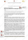 Vista preliminar de documento Resolución Administrativa